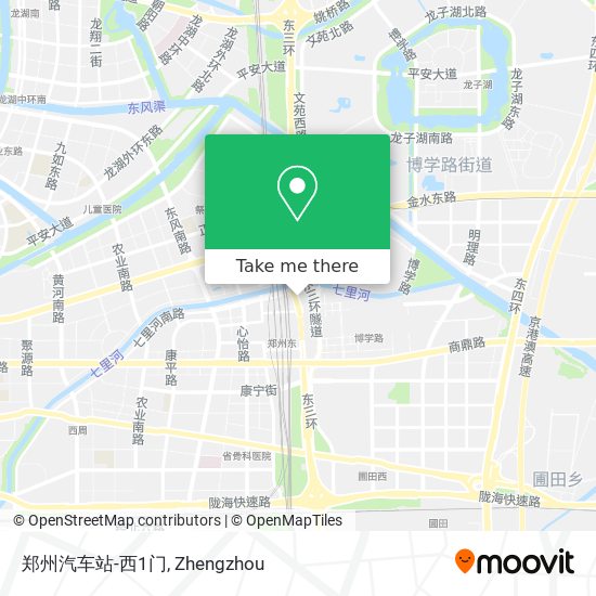 郑州汽车站-西1门 map