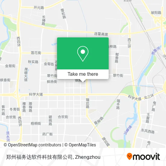 郑州福务达软件科技有限公司 map