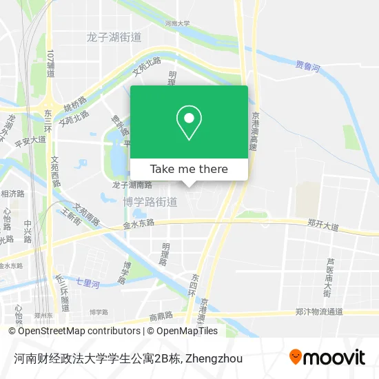 河南财经政法大学学生公寓2B栋 map