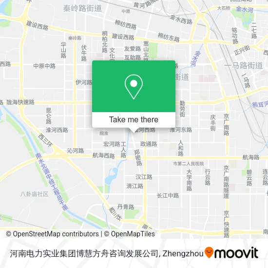河南电力实业集团博慧方舟咨询发展公司 map