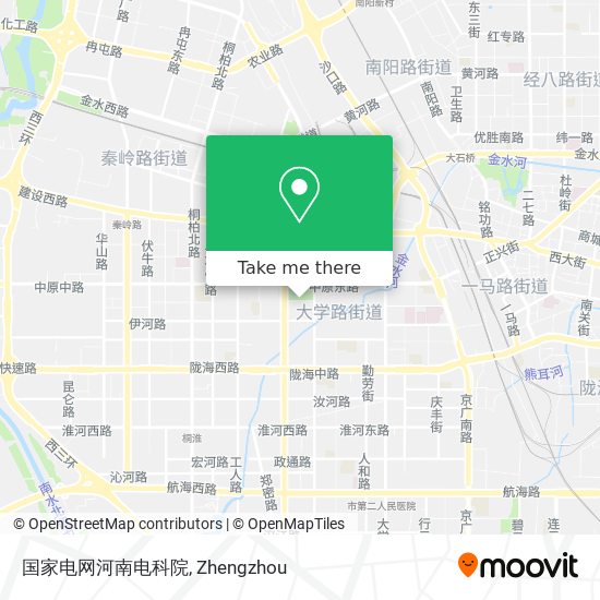 国家电网河南电科院 map