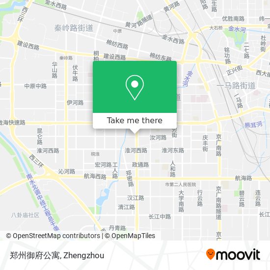 郑州御府公寓 map