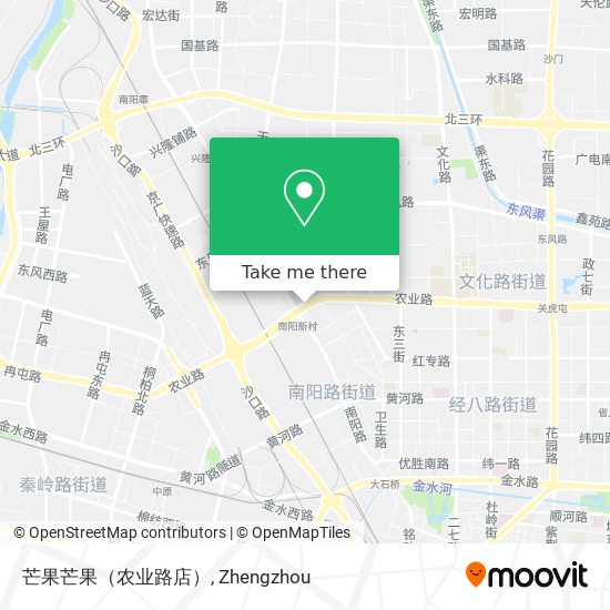 芒果芒果（农业路店） map