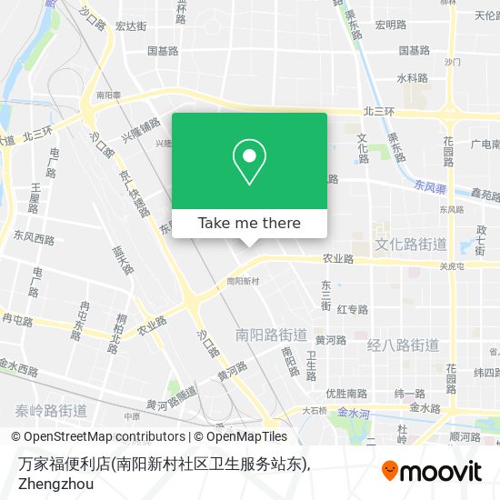 万家福便利店(南阳新村社区卫生服务站东) map