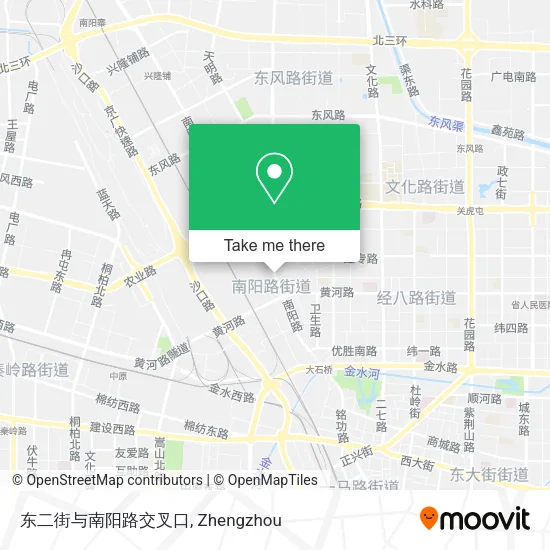 东二街与南阳路交叉口 map