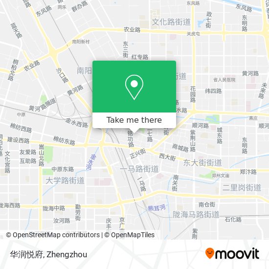 华润悦府 map