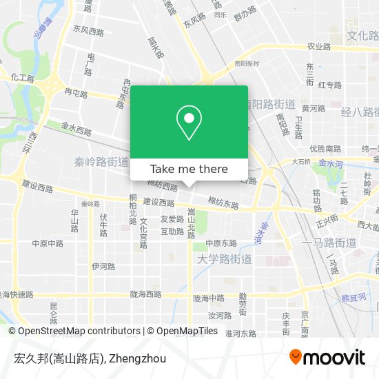 宏久邦(嵩山路店) map