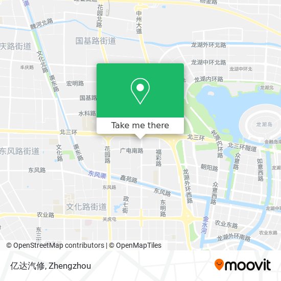亿达汽修 map