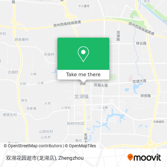 双湖花园超市(龙湖店) map
