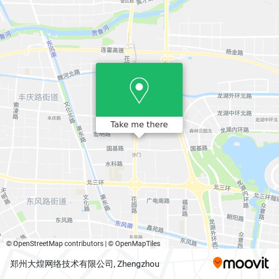 郑州大煌网络技术有限公司 map