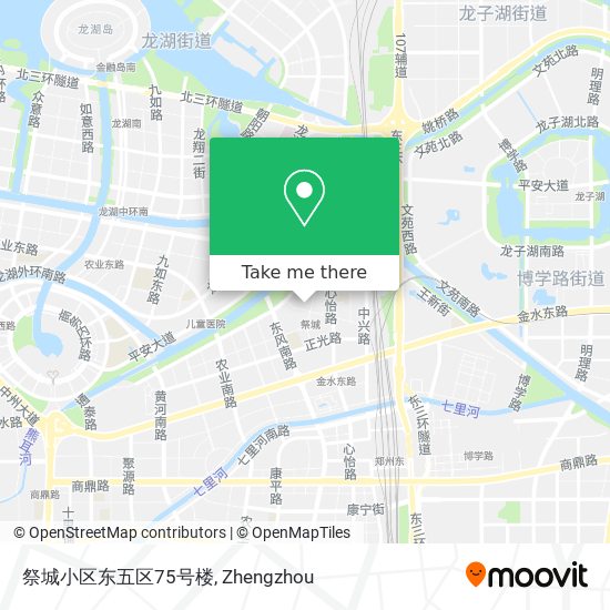 祭城小区东五区75号楼 map