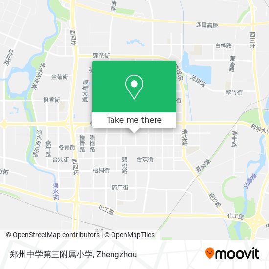 郑州中学第三附属小学 map