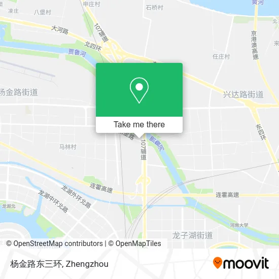 杨金路东三环 map