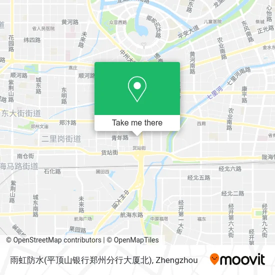 雨虹防水(平顶山银行郑州分行大厦北) map