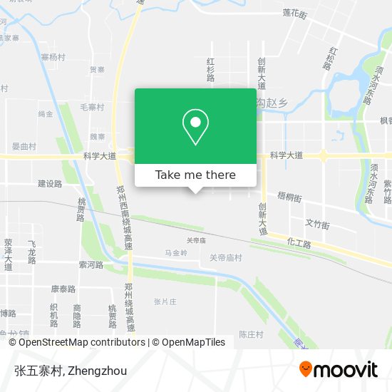 张五寨村 map