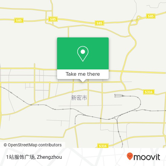 1站服饰广场 map