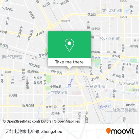 天能电池家电维修 map