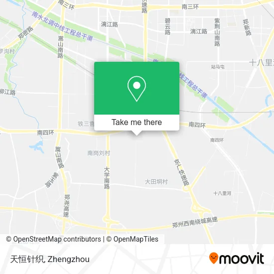 天恒针织 map