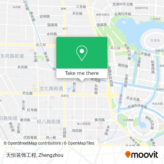 天恒装饰工程 map