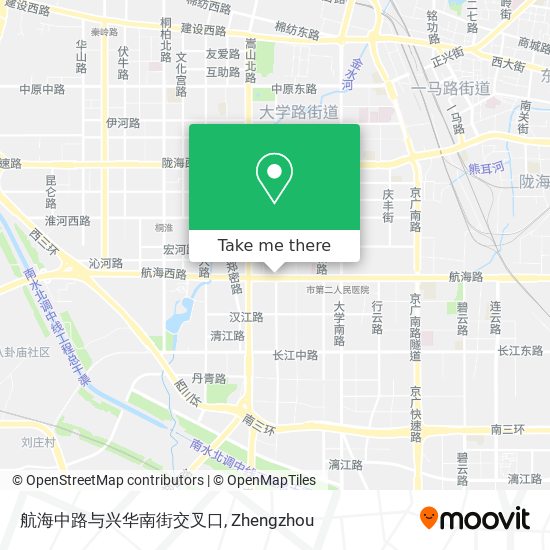 航海中路与兴华南街交叉口 map