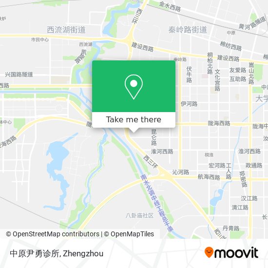 中原尹勇诊所 map