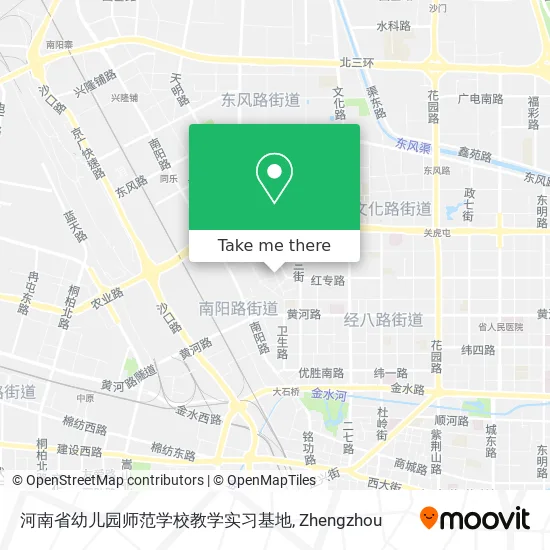 河南省幼儿园师范学校教学实习基地 map