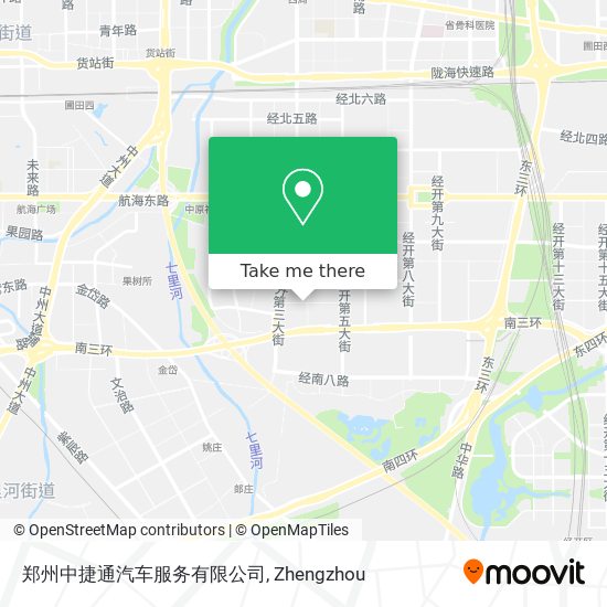 郑州中捷通汽车服务有限公司 map