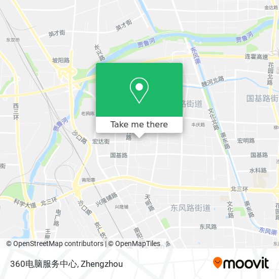 360电脑服务中心 map