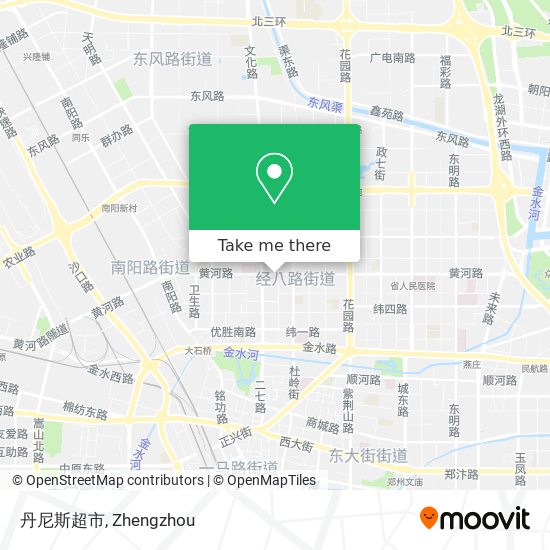 丹尼斯超市 map