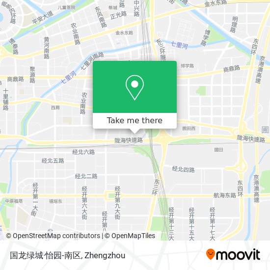 国龙绿城·怡园-南区 map