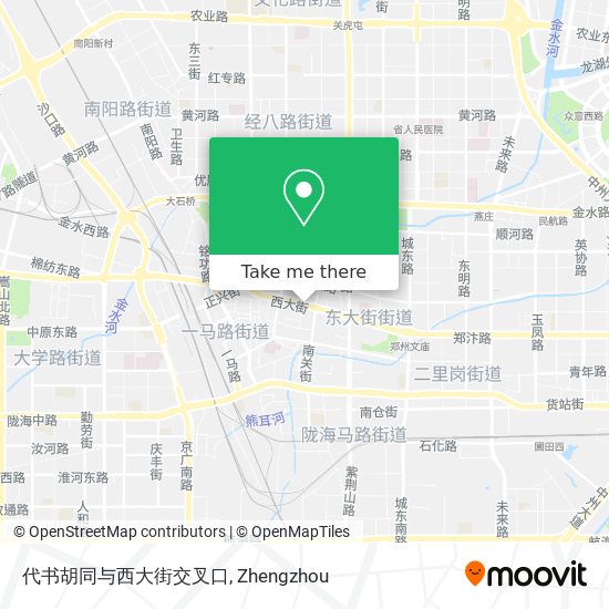 代书胡同与西大街交叉口 map