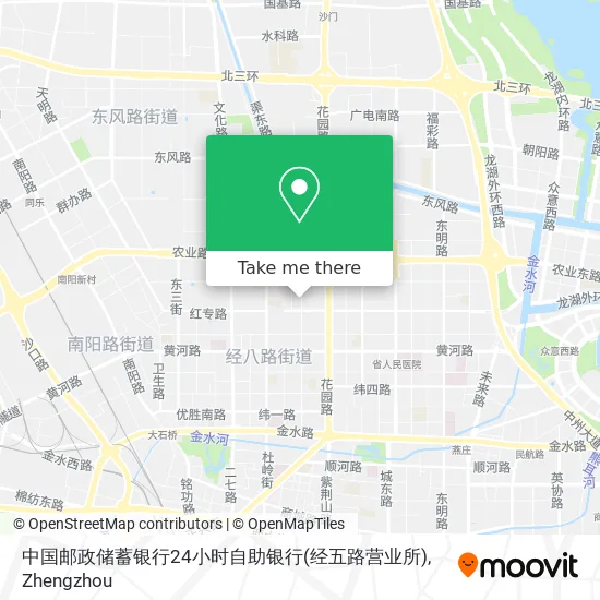 中国邮政储蓄银行24小时自助银行(经五路营业所) map