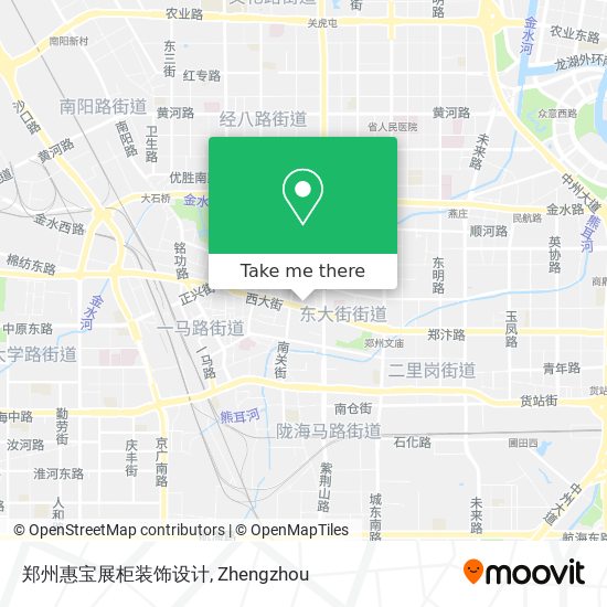 郑州惠宝展柜装饰设计 map