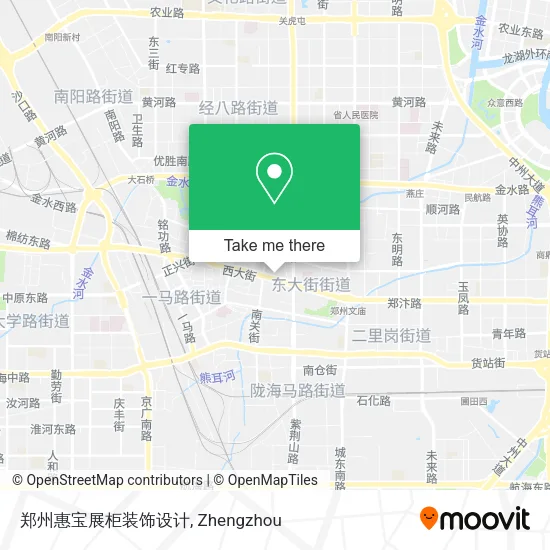 郑州惠宝展柜装饰设计 map