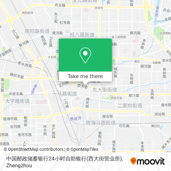 中国邮政储蓄银行24小时自助银行(西大街营业所) map