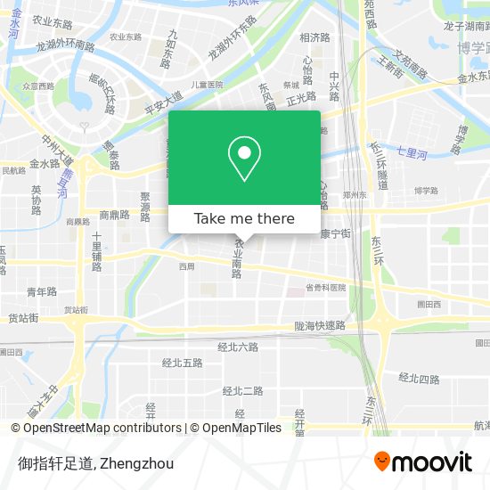 御指轩足道 map