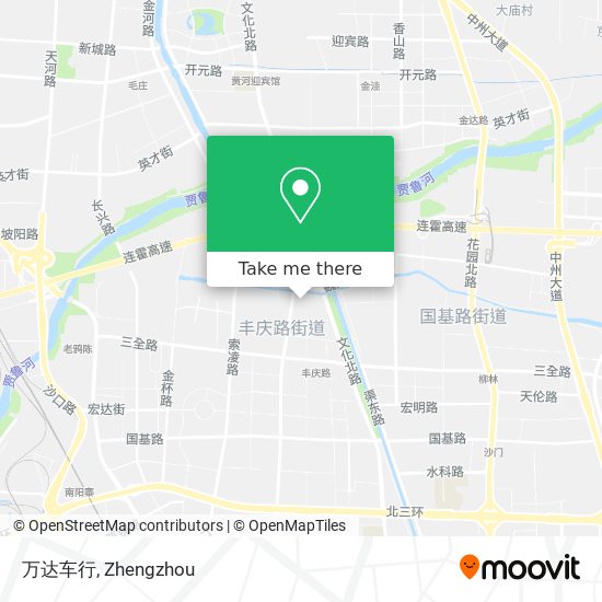 万达车行 map