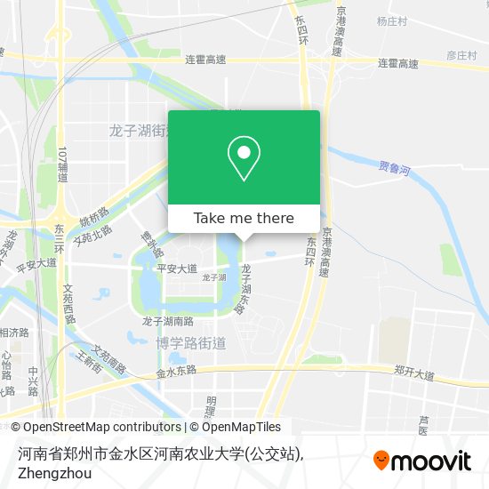 河南省郑州市金水区河南农业大学(公交站) map