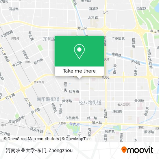 河南农业大学-东门 map