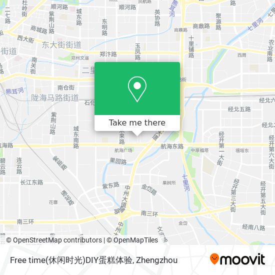 Free time(休闲时光)DIY蛋糕体验 map