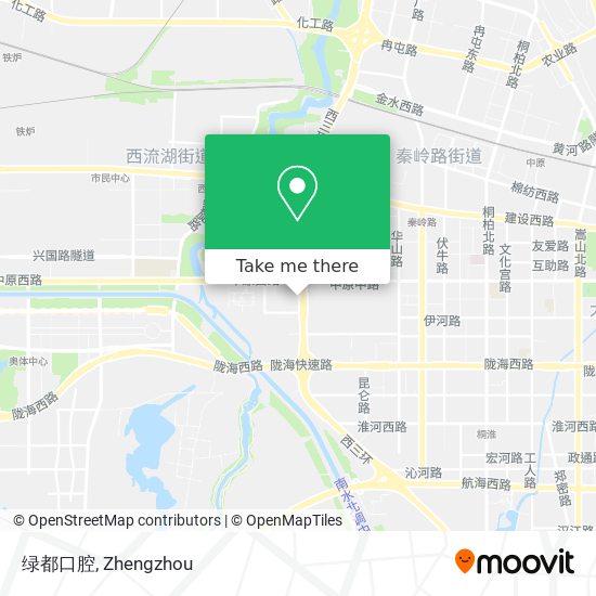绿都口腔 map