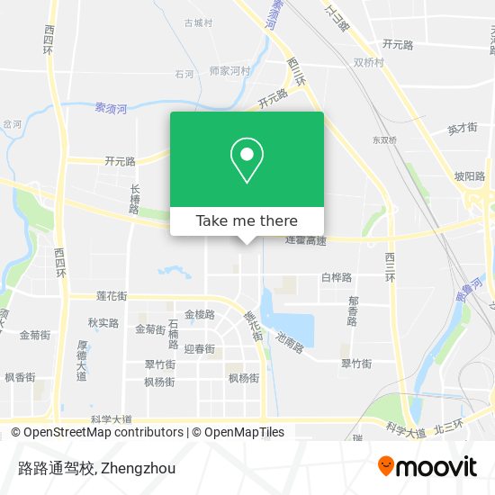路路通驾校 map