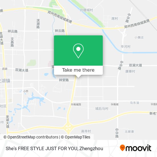 She's FREE STYLE JUST FOR YOU map