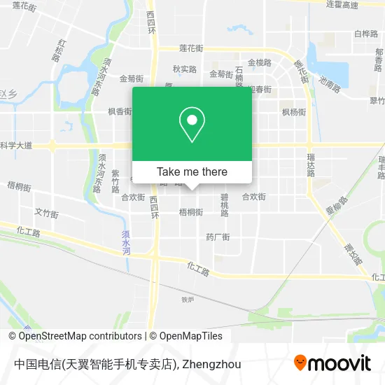 中国电信(天翼智能手机专卖店) map
