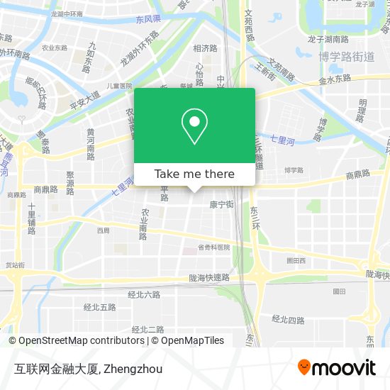 互联网金融大厦 map