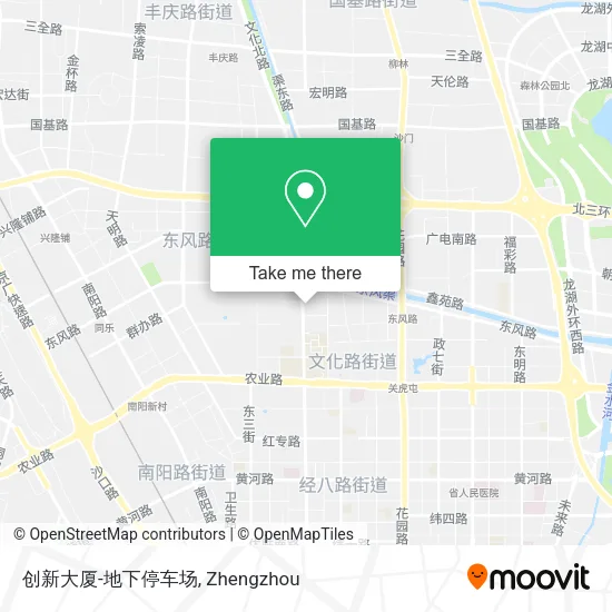 创新大厦-地下停车场 map