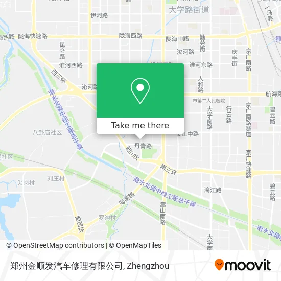 郑州金顺发汽车修理有限公司 map