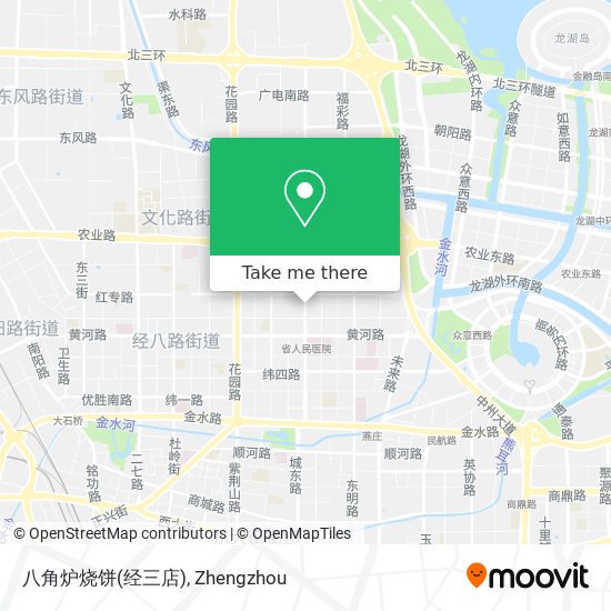八角炉烧饼(经三店) map