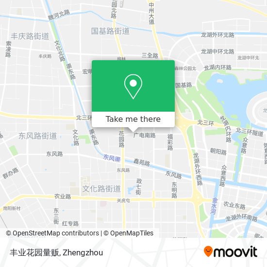 丰业花园量贩 map