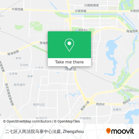 二七区人民法院马寨中心法庭 map